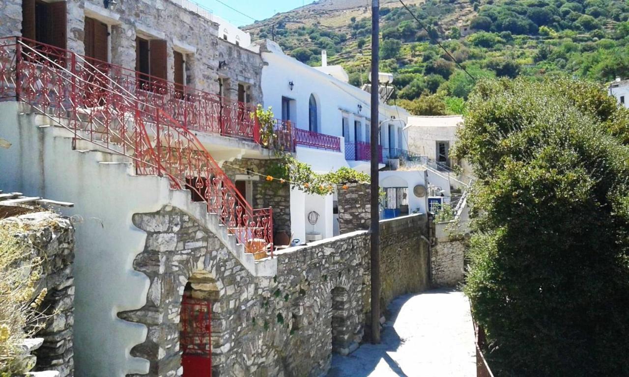 Traditional Family House, Ground Floor With Yard Koronos Esterno foto